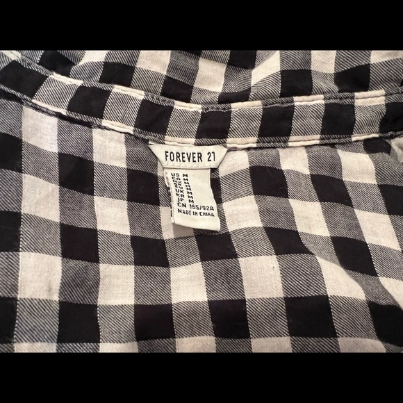 FOREVER 21 Long sleeve tunic- shirt/ size M - Picture 7 of 7